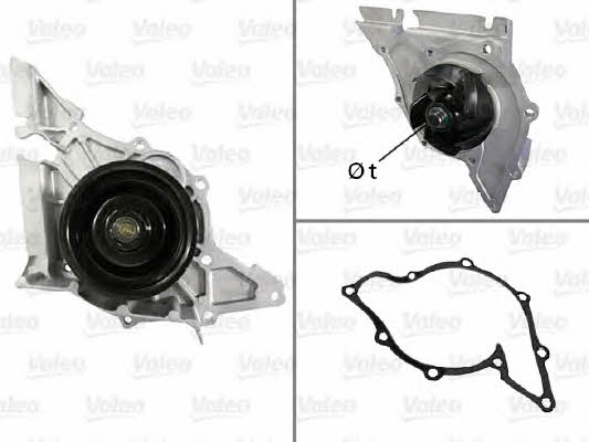 Valeo 506517 Water pump 506517: Buy near me in Poland at 2407.PL - Good price!