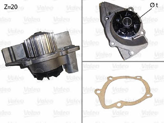 Valeo 506531 Water pump 506531: Buy near me at 2407.PL in Poland at an Affordable price!