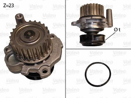 Valeo 506532 Water pump 506532: Buy near me in Poland at 2407.PL - Good price!
