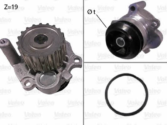 Valeo 506533 Water pump 506533: Buy near me in Poland at 2407.PL - Good price!