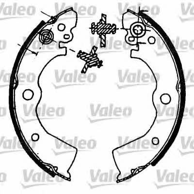Valeo 562577 Brake shoe set 562577: Buy near me at 2407.PL in Poland at an Affordable price!