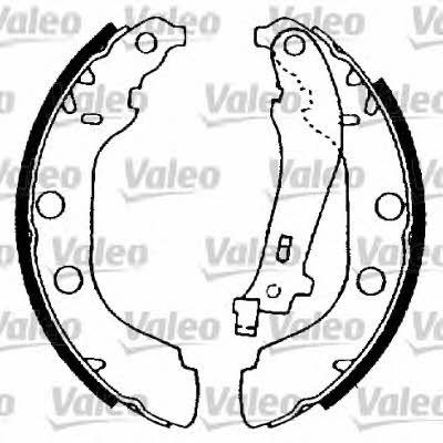 Valeo 562628 Колодки тормозные барабанные, комплект 562628: Отличная цена - Купить в Польше на 2407.PL!