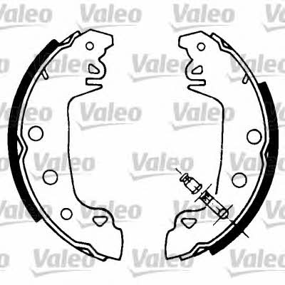 Valeo 562764 Brake shoe set 562764: Buy near me at 2407.PL in Poland at an Affordable price!