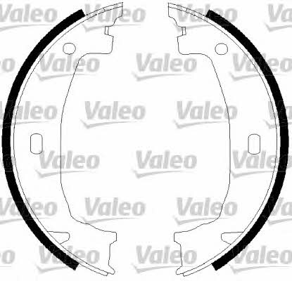 Valeo 562808 Parking brake shoes 562808: Buy near me in Poland at 2407.PL - Good price!