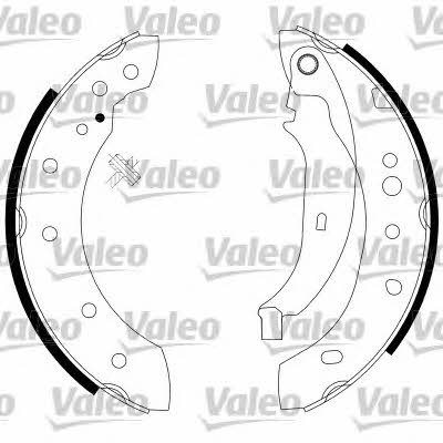 Valeo 564004 Disc brake pad set 564004: Buy near me in Poland at 2407.PL - Good price!