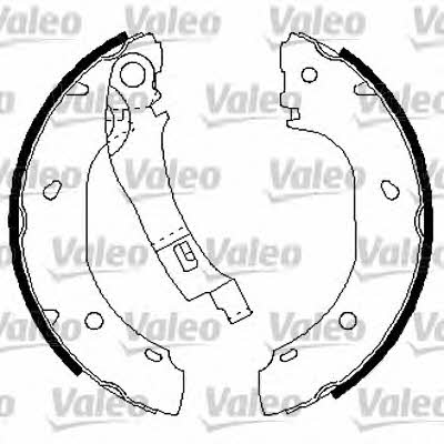 Valeo 564025 Brake shoe set 564025: Buy near me in Poland at 2407.PL - Good price!