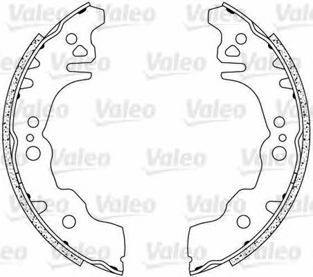 Valeo 564079 Brake shoe set 564079: Buy near me at 2407.PL in Poland at an Affordable price!