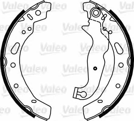 Valeo 564086 Brake shoe set 564086: Buy near me at 2407.PL in Poland at an Affordable price!