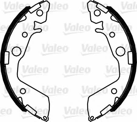 Valeo 564089 Brake shoe set 564089: Buy near me in Poland at 2407.PL - Good price!