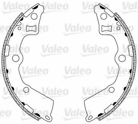 Valeo 564094 Brake shoe set 564094: Buy near me at 2407.PL in Poland at an Affordable price!