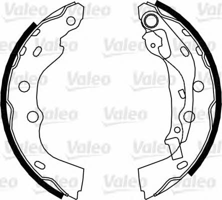 Valeo 564106 Brake shoe set 564106: Buy near me at 2407.PL in Poland at an Affordable price!