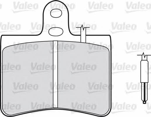 Valeo 540054 Гальмівні колодки, комплект 540054: Купити у Польщі - Добра ціна на 2407.PL!