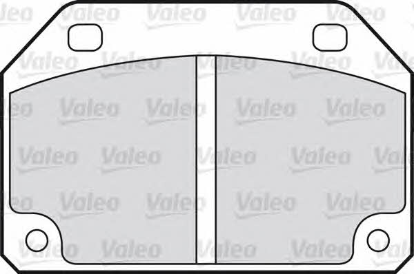 Valeo 540057 Brake Pad Set, disc brake 540057: Buy near me in Poland at 2407.PL - Good price!