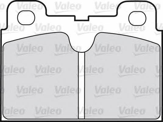 Valeo 540111 Brake Pad Set, disc brake 540111: Buy near me in Poland at 2407.PL - Good price!