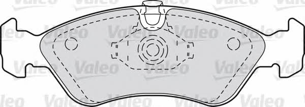 Valeo 540449 Brake Pad Set, disc brake 540449: Buy near me in Poland at 2407.PL - Good price!