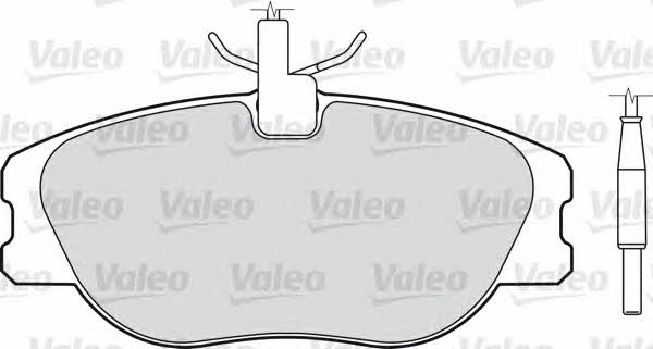 Valeo 540549 Brake Pad Set, disc brake 540549: Buy near me in Poland at 2407.PL - Good price!