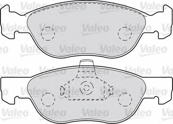 Valeo 540750 Brake Pad Set, disc brake 540750: Buy near me in Poland at 2407.PL - Good price!