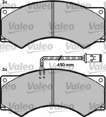 Valeo 541614 Тормозные колодки дисковые, комплект 541614: Отличная цена - Купить в Польше на 2407.PL!