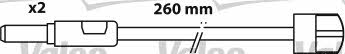 Valeo 541683 Тормозные колодки дисковые, комплект 541683: Отличная цена - Купить в Польше на 2407.PL!