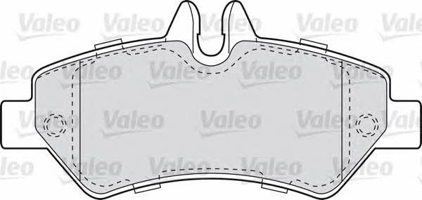 Valeo 541728 Brake Pad Set, disc brake 541728: Buy near me in Poland at 2407.PL - Good price!