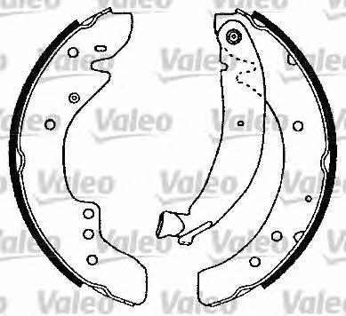 Valeo 553774 Szczęki hamulcowe, zestaw 553774: Dobra cena w Polsce na 2407.PL - Kup Teraz!