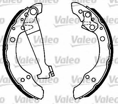 Valeo 553823 Brake shoe set 553823: Buy near me at 2407.PL in Poland at an Affordable price!