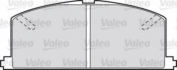 Valeo 551043 Тормозные колодки дисковые, комплект 551043: Отличная цена - Купить в Польше на 2407.PL!