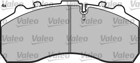 Valeo 548679 Brake Pad Set, disc brake 548679: Buy near me in Poland at 2407.PL - Good price!