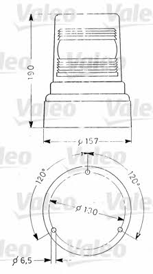 Valeo 084496 Indicator light 084496: Buy near me in Poland at 2407.PL - Good price!