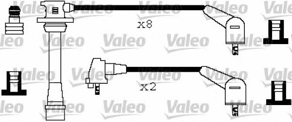 Valeo 346199 Провода высоковольтные, комплект 346199: Отличная цена - Купить в Польше на 2407.PL!
