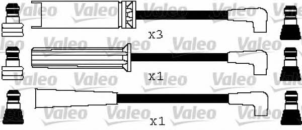 Valeo 346234 Провода высоковольтные, комплект 346234: Купить в Польше - Отличная цена на 2407.PL!