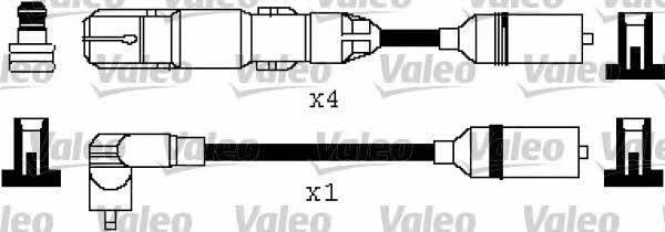 Valeo 346317 Провода высоковольтные, комплект 346317: Отличная цена - Купить в Польше на 2407.PL!