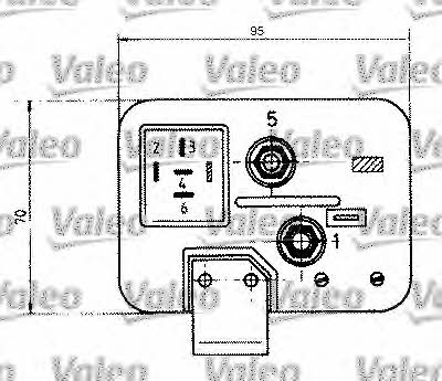 Valeo 245604 Glow plug relay 245604: Buy near me at 2407.PL in Poland at an Affordable price!