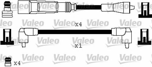 Valeo 346333 Дроти високовольтні, комплект 346333: Купити у Польщі - Добра ціна на 2407.PL!