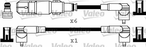 Valeo 346369 Провода высоковольтные, комплект 346369: Отличная цена - Купить в Польше на 2407.PL!