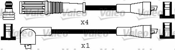 Valeo 346393 Ignition cable kit 346393: Buy near me in Poland at 2407.PL - Good price!