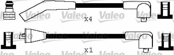 Valeo 346461 Przewody wysokiego napięcia, komplet 346461: Atrakcyjna cena w Polsce na 2407.PL - Zamów teraz!