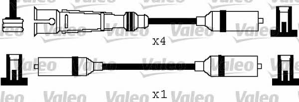 Valeo 346464 Провода высоковольтные, комплект 346464: Отличная цена - Купить в Польше на 2407.PL!