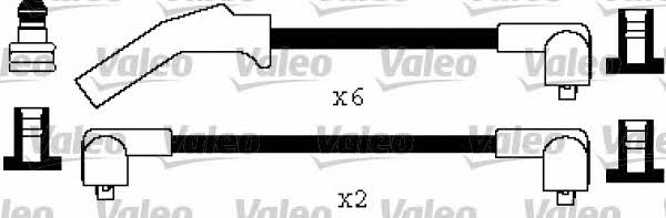 Valeo 346483 Провода высоковольтные, комплект 346483: Отличная цена - Купить в Польше на 2407.PL!
