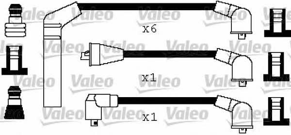 Valeo 346544 Провода высоковольтные, комплект 346544: Отличная цена - Купить в Польше на 2407.PL!