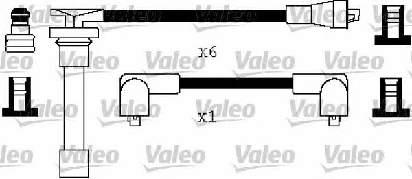 Valeo 346550 Провода высоковольтные, комплект 346550: Отличная цена - Купить в Польше на 2407.PL!