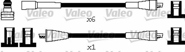 Valeo 346662 Провода высоковольтные, комплект 346662: Отличная цена - Купить в Польше на 2407.PL!