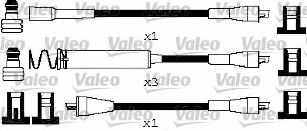 Valeo 346664 Przewody wysokiego napięcia, komplet 346664: Dobra cena w Polsce na 2407.PL - Kup Teraz!