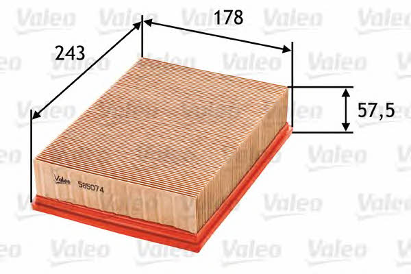 Купить Valeo 585074 по низкой цене в Польше!