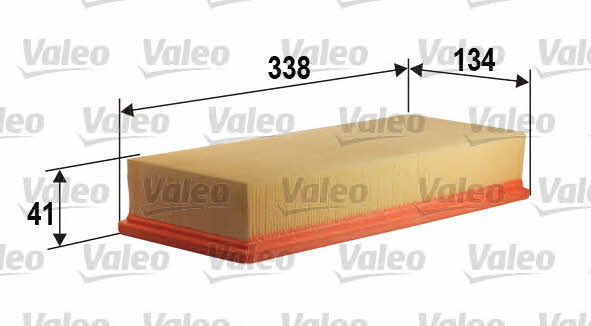 Valeo 585216 Air filter 585216: Buy near me in Poland at 2407.PL - Good price!
