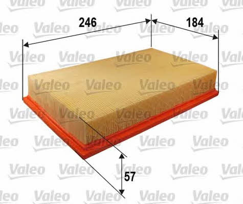 Valeo 585369 Filtr powietrza 585369: Dobra cena w Polsce na 2407.PL - Kup Teraz!