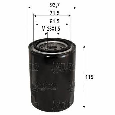 Valeo 586090 Масляный фильтр 586090: Отличная цена - Купить в Польше на 2407.PL!