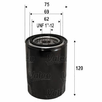 Valeo 586103 Oil Filter 586103: Buy near me in Poland at 2407.PL - Good price!