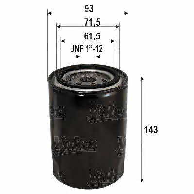 Valeo 586105 Oil Filter 586105: Buy near me in Poland at 2407.PL - Good price!