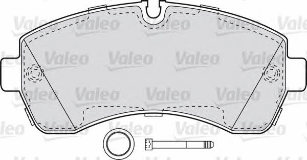 Valeo 598881 Brake Pad Set, disc brake 598881: Buy near me in Poland at 2407.PL - Good price!